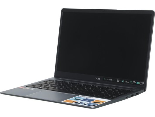 Ноутбук Tecno MegaBook K15SFA/71005000403/Ryzen 5-7535HS/16Gb/1Tb/15,6 FHD IPS/Win11 серый